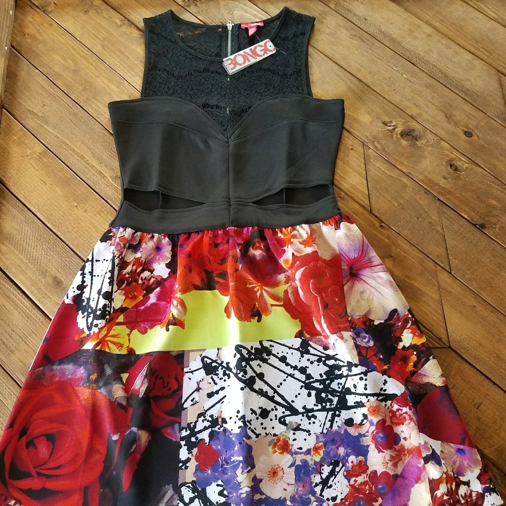 Bongo junior girls cutout dress
